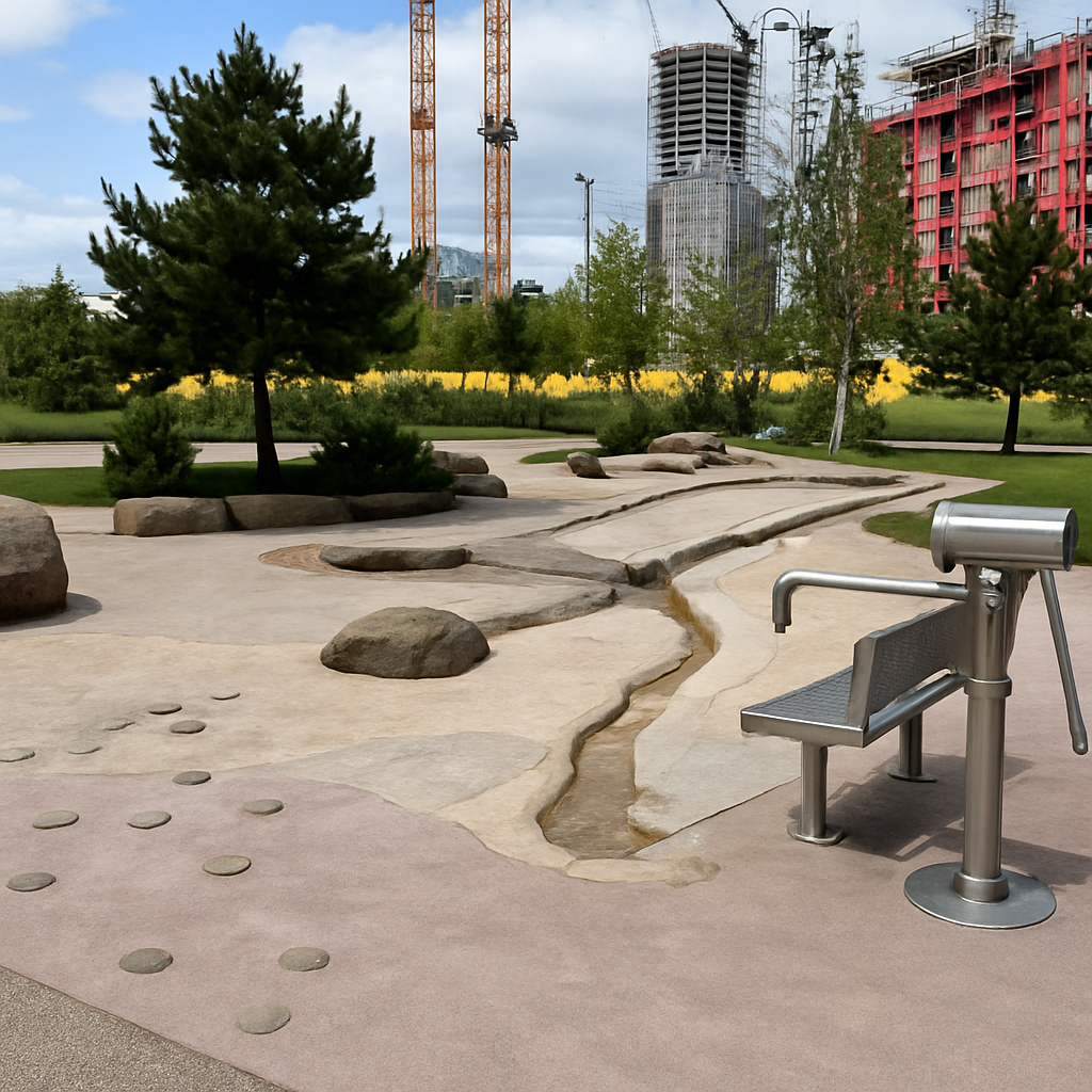 Claremont Park playground - Main photo