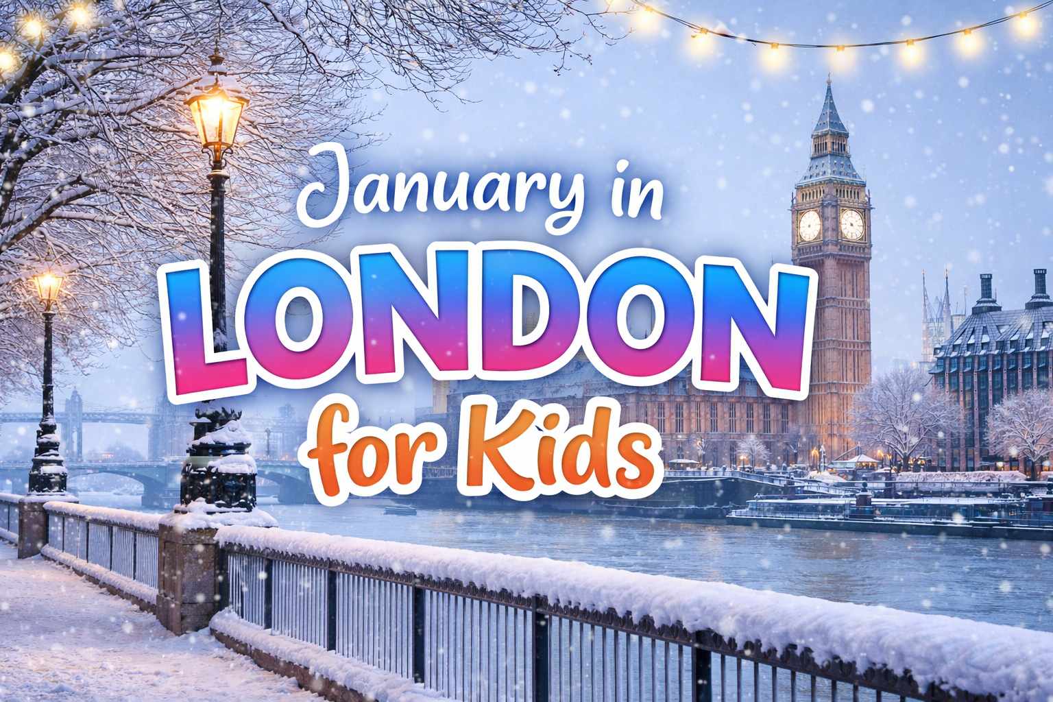 Things to Do in London With Kids in January (2026 Guide)