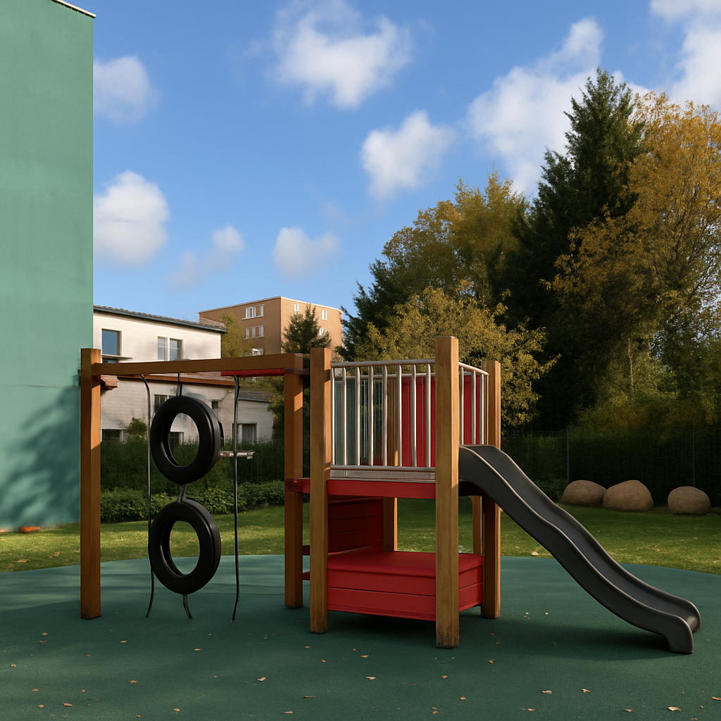 Iverson Road Open Space Childrens Play Area - Main photo